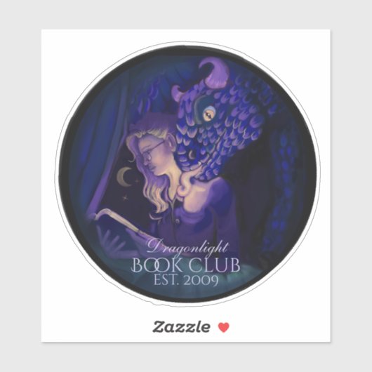 ドラゴンライトブッククラブ シール (シート)