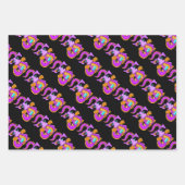 ドラゴンラッピング紙セット ラッピングペーパーシート (正面)