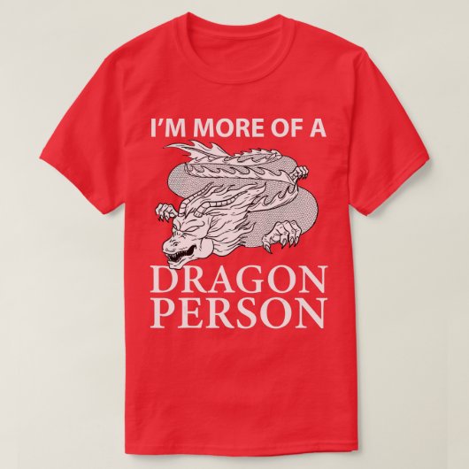 ドラゴンラバー翼飛んでいる火の呼吸神話的 Tシャツ (デザイン正面)