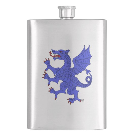 ドラゴンラパントアズール フラスク (正面)