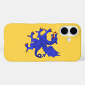 ドラゴンラパントアズール Case-Mate iPhoneケース (裏面 (横))