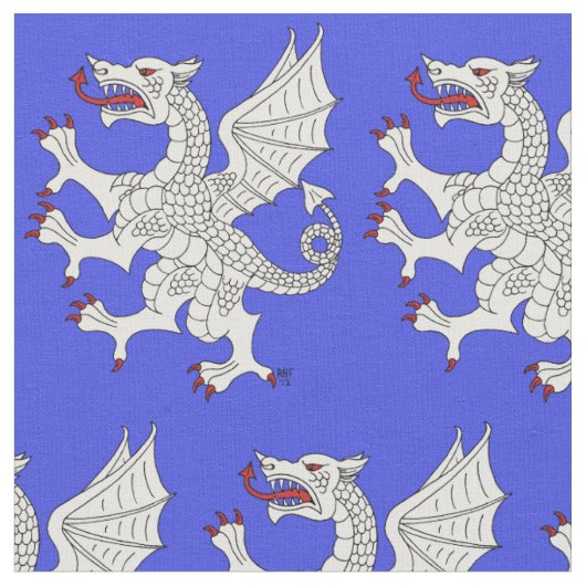 ドラゴンラパントアージェント ファブリック (クローズアップ)