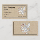 ドラゴンラパントアージェント 名刺 (正面/裏面)