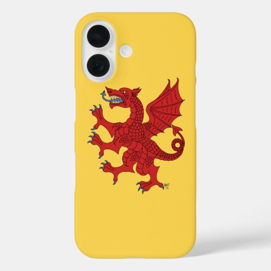 ドラゴンラパントグルール Case-Mate iPhoneケース (裏面)