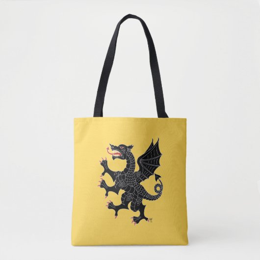 ドラゴンラパントセブル トートバッグ (正面)