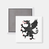 ドラゴンラパントセブル マグネット (正面/裏面)