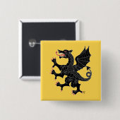 ドラゴンラパントセブル 缶バッジ (正面&裏面)