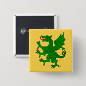 ドラゴンラパントヴェール 缶バッジ (正面&裏面)