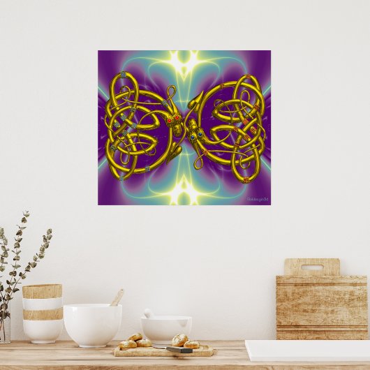 ドラゴンラブ ポスター (キッチン)