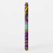 ドラゴンラブ，金ゴールドケルト結び目模様ドラゴン，紫 Case-Mate iPhoneケース (裏面/右)