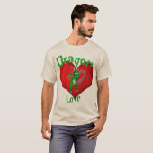 ドラゴンラブ Tシャツ (正面フル)