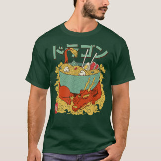 ドラゴンラーメンアニメかわいい日本のジャパンS Tシャツ