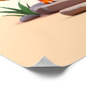 ドラゴンリトルディノ | フォトビッグナンバー2回目の誕生日 ポスター (角)