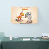 ドラゴンリトルディノ | 誕生日1回目のビッグナンバー写真 横断幕 (トレードショー)