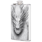 ドラゴンレジェンドワイルド自然イラストレーションラインエピック フラスク (左)