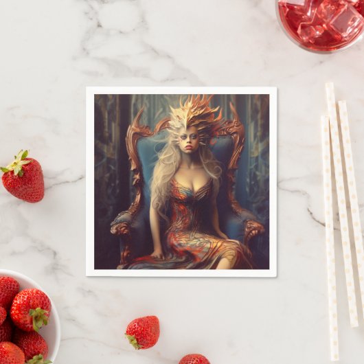 ドラゴンレディ スタンダードカクテルナプキン (インサイチュ)