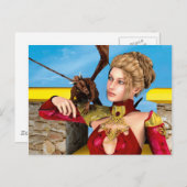 ドラゴンレディ ポストカード (正面/裏面)