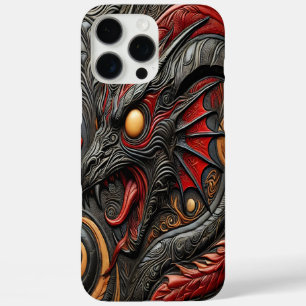 ドラゴンレリーフ、 浮き彫り:神話の力 iPhone 16 PRO MAXケース