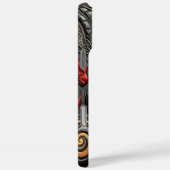 ドラゴンレリーフ、 浮き彫り:神話の力 Case-Mate iPhoneケース (裏面 / 右)