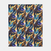 ドラゴンレルム1 フリースブランケット (正面)