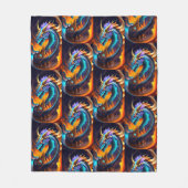 ドラゴンレルム2 フリースブランケット (正面)