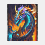ドラゴンレルム2 フリースブランケット (正面)