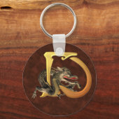 ドラゴンロアイニシャルD キーホルダー (正面)