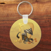 ドラゴンロアイニシャルN キーホルダー (正面)