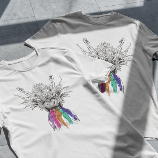 ドラゴンローリングレインボー Tシャツ