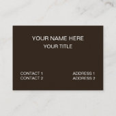 ドラゴン中国のアート 名刺 (裏面)