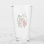 ドラゴン中国のクリスマスリース タンブラーグラス (裏面)