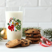 ドラゴン中国のクリスマスリース タンブラーグラス