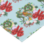 ドラゴン中国のクリスマスリース テーブルクロス (アングル)