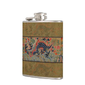 ドラゴン中国のシンボルアンティークアジア フラスク (左)