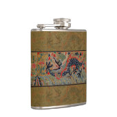 ドラゴン中国のシンボルアンティークアジア フラスク (右)