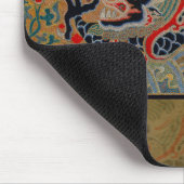 ドラゴン中国のシンボルアンティークアジア マウスパッド (コーナー)