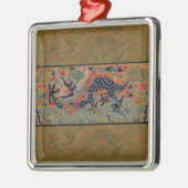 ドラゴン中国のシンボルアンティークアジア メタルオーナメント (左)