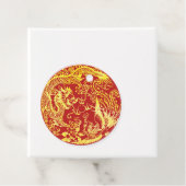 ドラゴン中国のフェ結婚ニックスのロゴ フェイバータグ (インサイチュ)