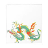 ドラゴン中国のメモ帳 ノートパッド (正面)