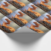 ドラゴン中国のラッピング紙 ラッピングペーパー (角)