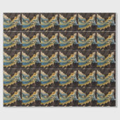 ドラゴン中国のラッピング紙 ラッピングペーパー (フラット)