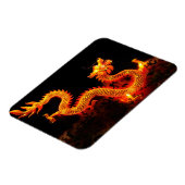 ドラゴン中国のランタン マグネット (左側)