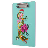 ドラゴン中国のロータスさくらんぼ クリップボード (左)