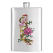 ドラゴン中国のロータスさくらんぼ フラスク (正面)