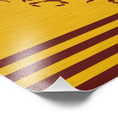 ドラゴン中国の、レッド・ドラゴン、ファンタジー、神話 フォトプリント            (角)