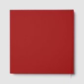 ドラゴン伝統的フェニックス中国のレッド ゲストブック (裏面)