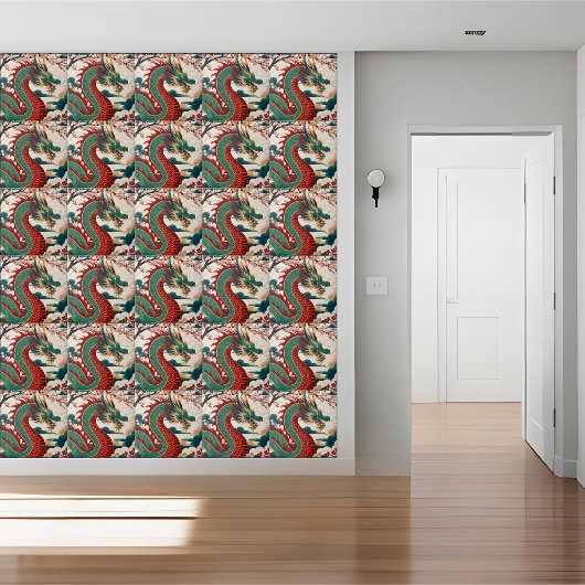 ドラゴン伝統的中国の中華瓦 タイル