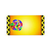 ドラゴン住所 シール (正面)