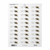 ドラゴン住所 シール (フルシート)