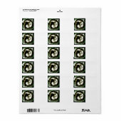 ドラゴン住所 シール (フルシート)